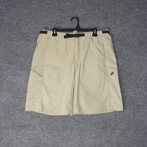 Patagonia Gi III Hiking Shorts Mens L Tan Beige Cargo Belted Outdoor Gorpcore